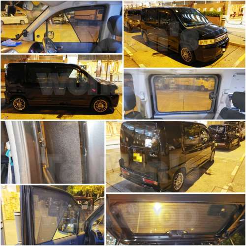 Honda SPIKE GK1 全車防曬磁石窗網