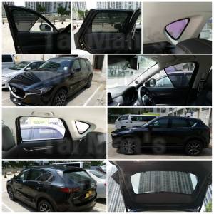 Mazda CX5 全車防曬磁石窗網