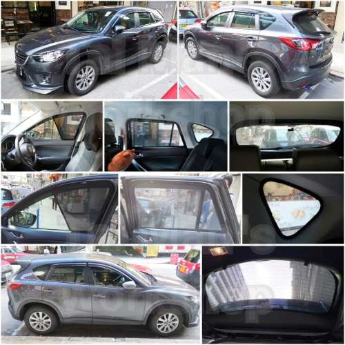 Mazda CX5 全車防曬磁石窗網