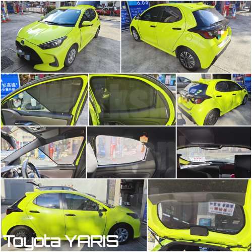 Toyota GR YARIS VITZ 防曬磁石窗網
