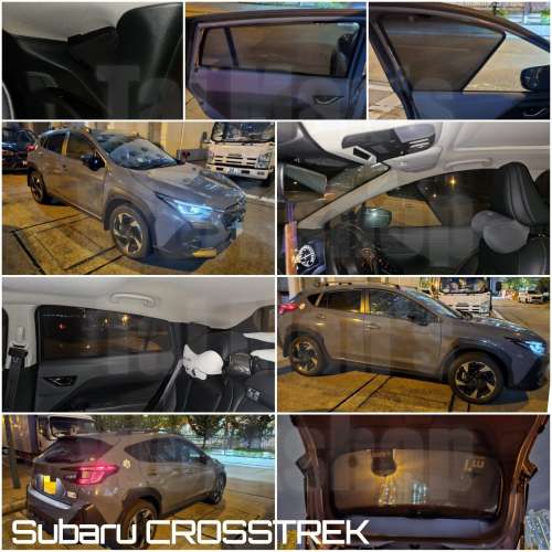 Subaru Crosstrek 全車防曬磁石窗網