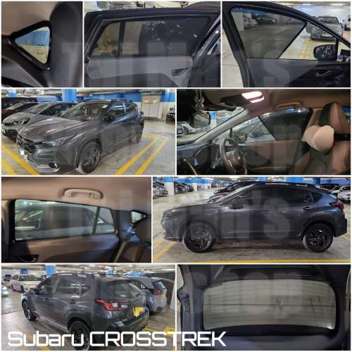 Subaru Crosstrek 全車防曬磁石窗網