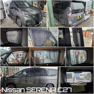 Nissan Serena C27 '全車防曬磁石窗網