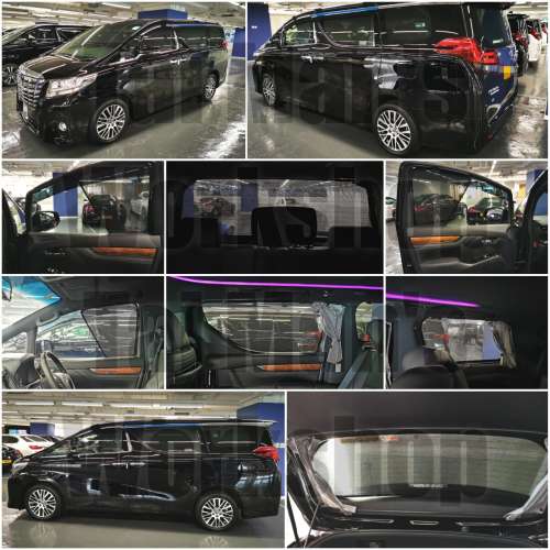 Toyota Alphard Vellfire 30 全車防曬磁石窗網;