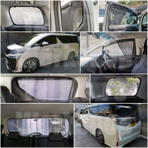 Toyota Alphard Vellfire 全車防曬磁石窗網//'