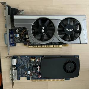 MSI MS-V230 + PEGATRON D10M2BB1H 顯示卡 兩塊 (當零件) 清屋出售 HK$60.00 兩塊