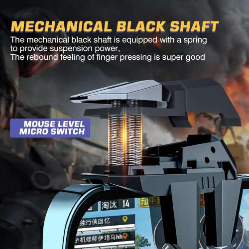 X Weapon  Mobile Gaming Trigger Controller -Combo Button Suit