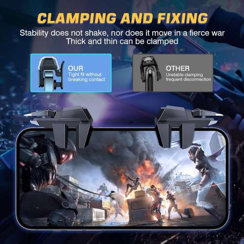 X Weapon  Mobile Gaming Trigger Controller -Combo Button Suit