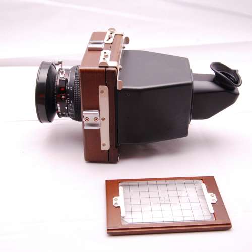 Schneider 47mm XL with wooden camera 6x9 4x5