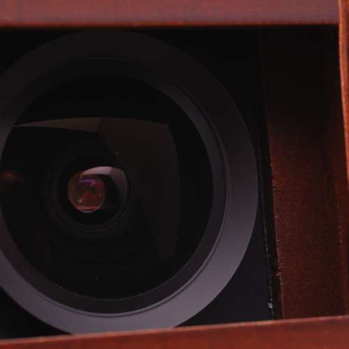Schneider 47mm XL with wooden camera 6x9 4x5