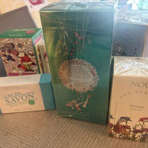 多款香水Burberry, Anna Sui, Zootopia 等