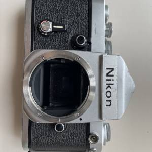 Nikon F2 SLR de-1 尖頂銀色