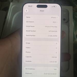 iphone 17 pro max 256GB 港版好新淨