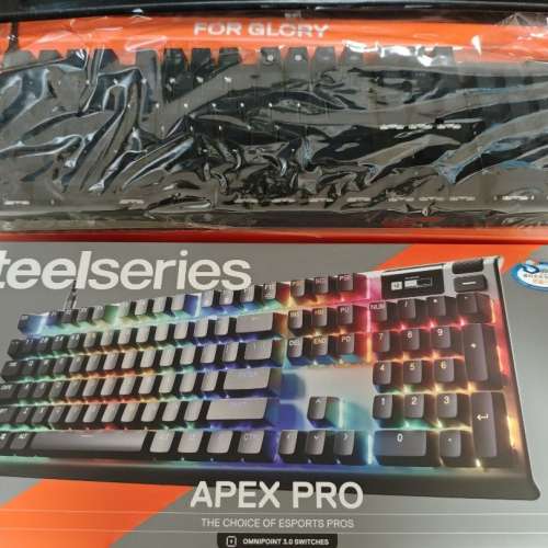 全新 港行 SteelSeries Apex Pro Gen 3 Full-Size OmniPoint 3.0 有線 磁軸 鍵盤 ...