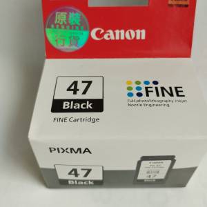 Canon PG-47 原裝黑色墨盒
