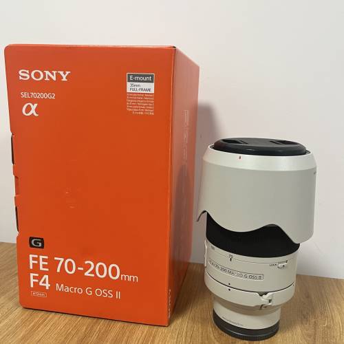 Sony FE 70-200mm F4 Macro 行貨 二代 99%新