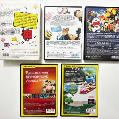 DVD 多啦A夢 叮噹 迷宮之旅、迪士尼 米奇妙妙屋、無敵破壞王、壞蛋獎門人、奇先生妙...
