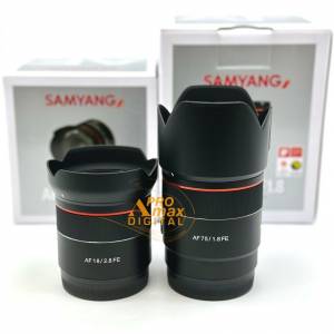 🔥618限時優惠🔥全新雙鏡套裝❗️ Samyang AF 18mm F2.8 FE + AF 75mm F1.8 FE for...
