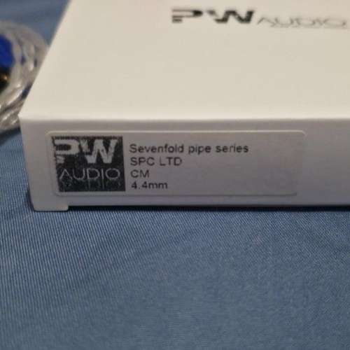 PW audio 7fold spc ltd (2pin 4.4mm) 耳機升級線