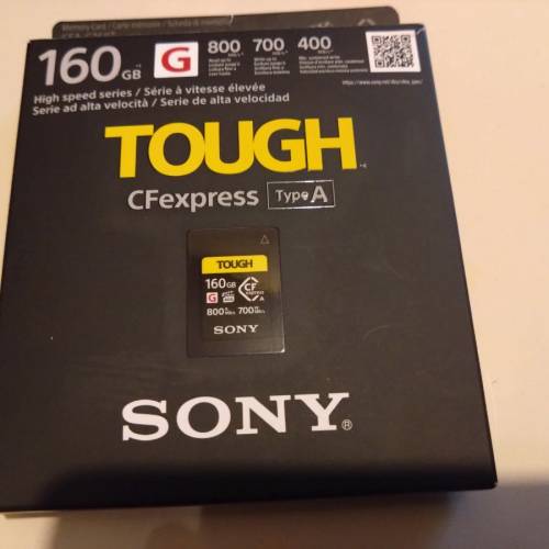 Sony A74 Body 連 CFecpress Type A 160G +2 UHS-II 64G & 128G SD CARD