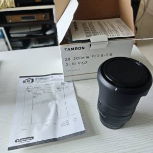 Tamron 28-200mm F2.8-5.6 Di III RXD