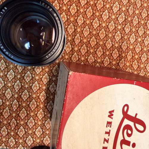 【原盒裝】Leica Elmar-R 135mm f/4 (Made in Germany) &mdash;&mdash; 輕便經典，成色極佳