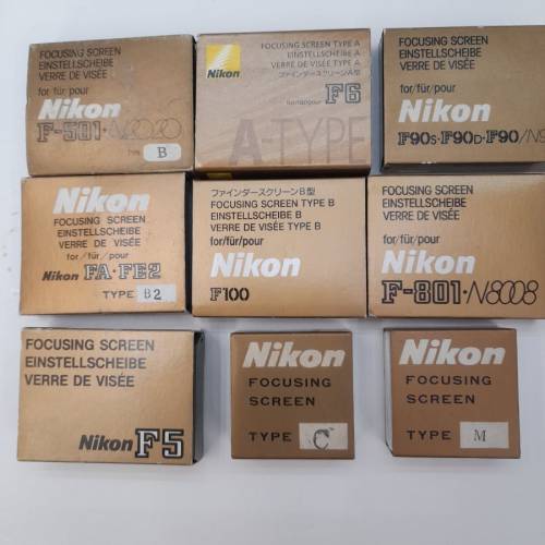 罕有全新Nikon Focusing Screen for All Nikon F Series Film Camera