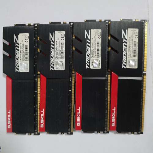 G Skill DDR4 16GB x 4