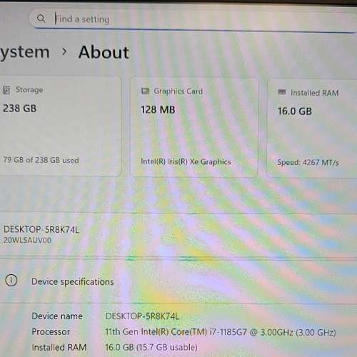 Lenovo Thinkpad X13 notebook 13.3" Touch mon i7-1185g7 16gb, 256GB / 512GB SSD