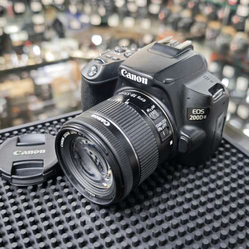 Canon 200D II + 18-55 200D2  200D 二代 200DII  +18MM 55MM 18 55 功能正常 98% ...
