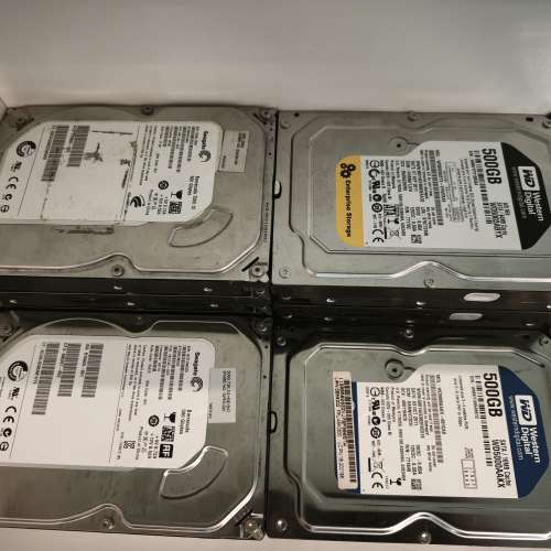 大量Seagate Western Digital Maxtor Hitachi HDD SSHD 3.5" 硬碟硬盤