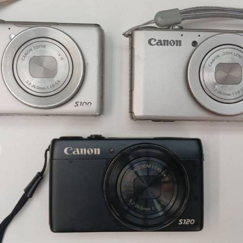 ( 有最後三個超筍價, 佳能S糸列在店 ) Canon S100, S110 ,S120 Omnipotent Camera (...