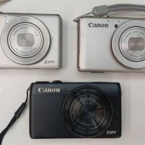 ( 有最後三個超筍價, 佳能S糸列在店 ) Canon S100, S110 ,S120 Omnipotent Camera (...