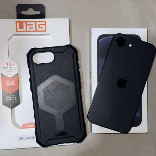 99.9新iPhone 17e 256gb，港行有單全套齊，用過幾次，電池100，接近1年保！