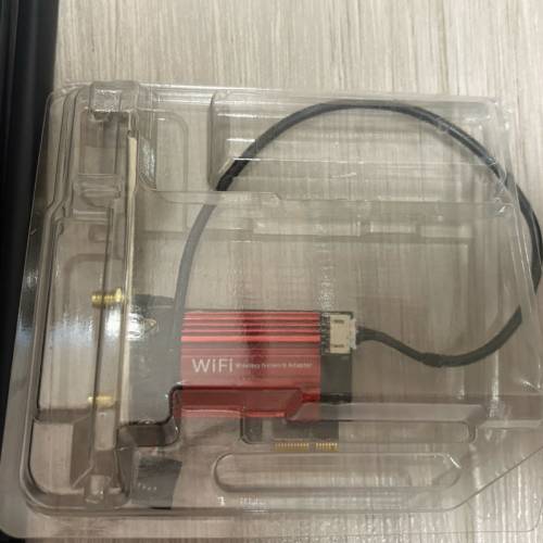 全新：PCIe wifi card (PCIe x1 wifi 7 (有BT5.3))