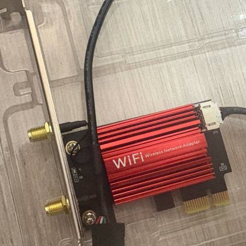 全新：PCIe wifi card (PCIe x1 wifi 7 (有BT5.3))