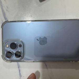 淨機電池健康86%，IPHONE 13PRO MAX 128GB藍色 MON花
