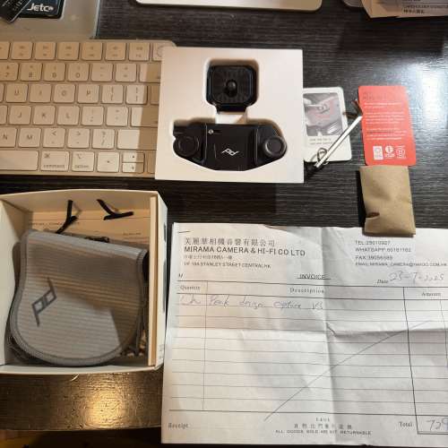 100%新 Peak Design Capture Camera Clip V3行貨有單