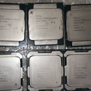 intel xeon e5 cpu 6顆 全部正常