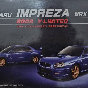 Fujimi Subaru Impreza WRX Sti  V-Limited 1/24 拼装模型