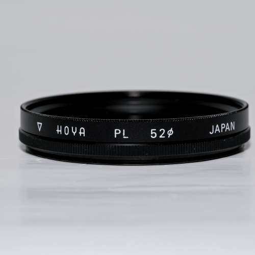 95% New HOYA polarizing Filter 52mm JAPAN