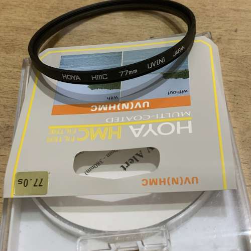 全新冇用過 Hoya 77mm Hmc UV (N) 鏡片清冇花