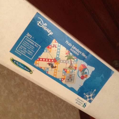 DISNEY Plush Play Mat Pirate Adventure Chess 4&rsquo; x 4&rsquo; NEW 全新 兒童地毯地墊