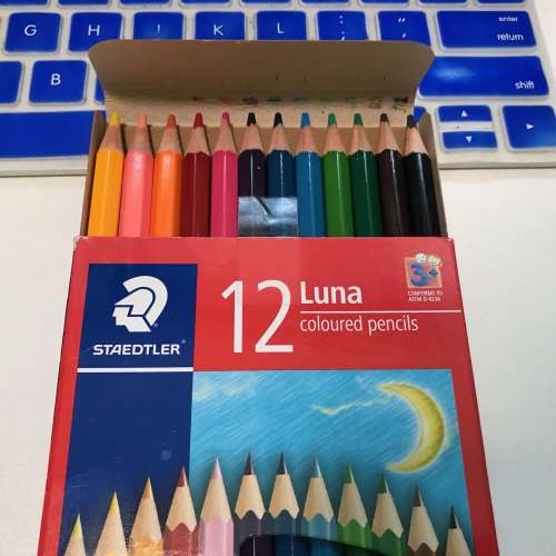 ✏️ STAEDTLER Luna 12 Coloured Pencils NEW 全新 施德樓 木顏色筆 ✍️
