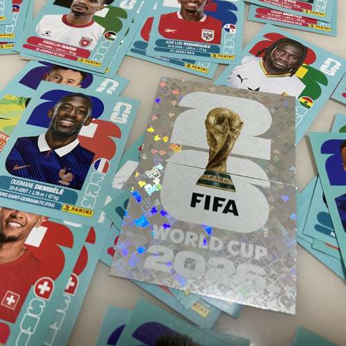 FIFA World Cup 2026 Sticker Collection (Unique Tin Design 世界盃特別版貼紙套裝...