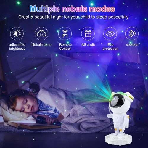 Astronaut Starry Music Projector (Built-in Bluetooth Speaker) - Night Light