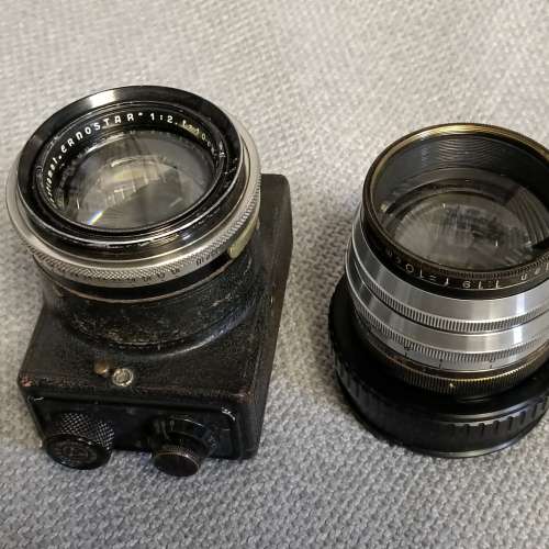 Hugo Meyer Primoplan 100f1.9 雨果梅耶100mm f1.9，全铜镜身，大约生产于1930年代...