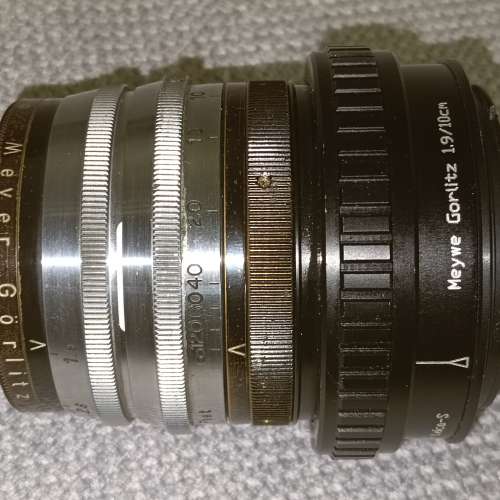 Hugo Meyer Primoplan 100f1.9 雨果梅耶100mm f1.9，全铜镜身，大约生产于1930年代...