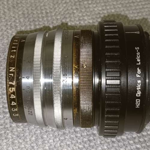 Hugo Meyer Primoplan 100f1.9 雨果梅耶100mm f1.9，全铜镜身，大约生产于1930年代...