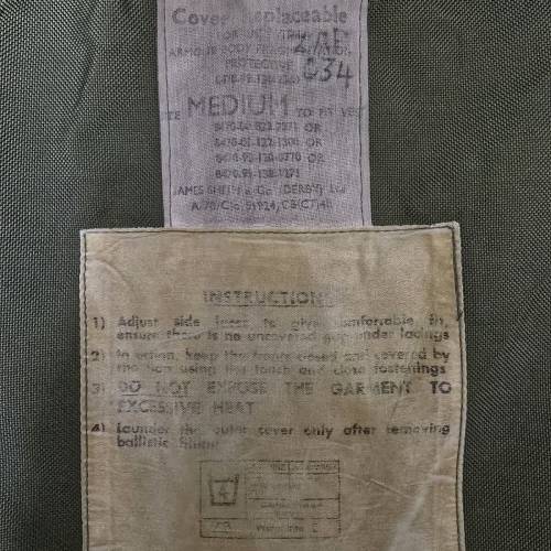 英軍 1979 Pattern 北愛防破片衣 (僅外殼沒有內膽)